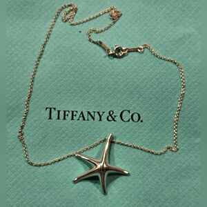 Tiffany Elsa Peretti Starfish Necklace